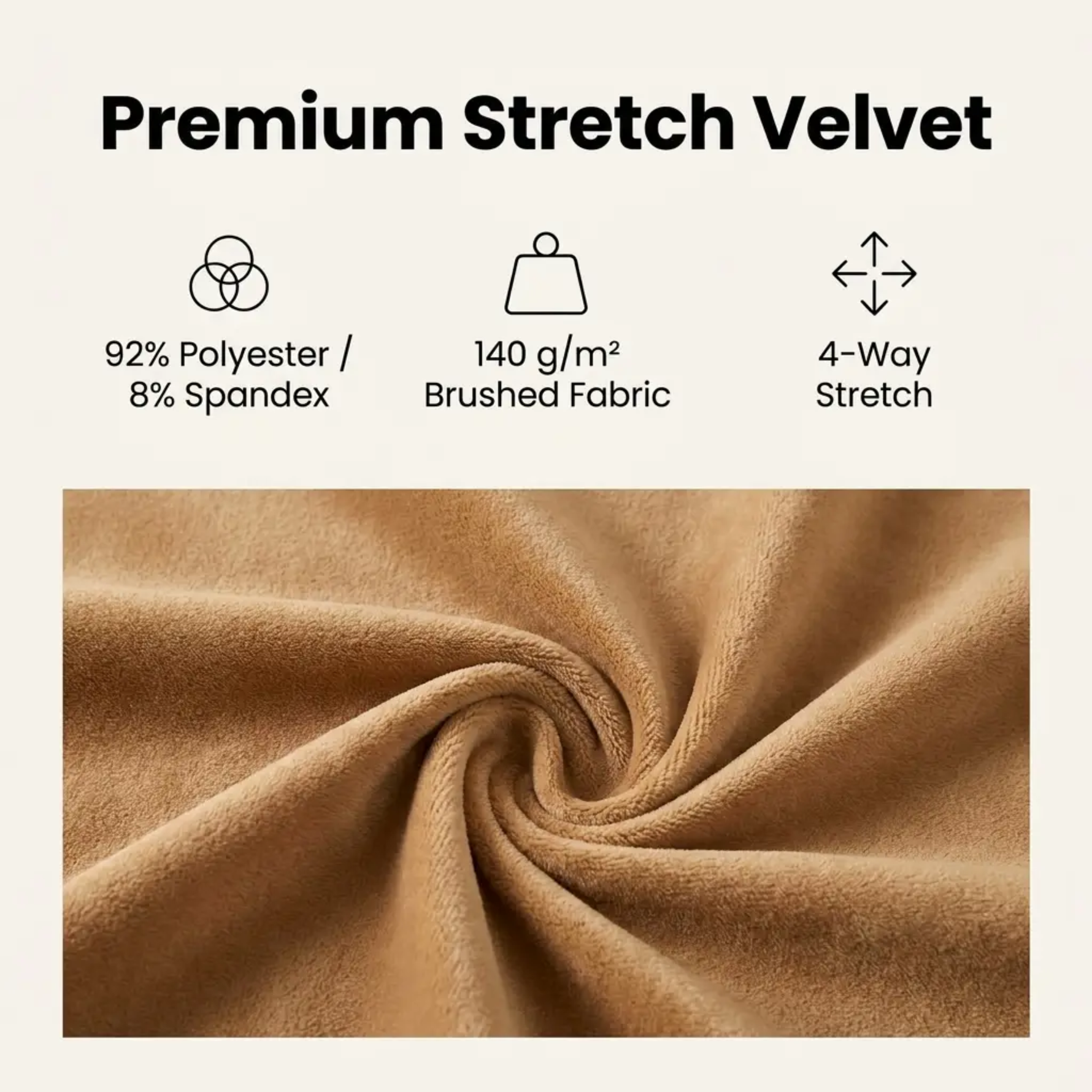 Luxurious Velvet Sofa Cover | Stretch Slipcover with Anti-Slip Technology | Perfect Fit for Stylish Protection 4
