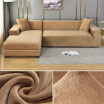 Luxurious Velvet Sofa Cover with Stretch Fabric & Custom Fit for Ultimate Protection 10