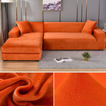 Luxurious Velvet Sofa Cover with Stretch Fabric & Custom Fit for Ultimate Protection 11