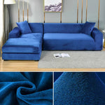 Luxurious Velvet Sofa Cover with Stretch Fabric & Custom Fit for Ultimate Protection 19
