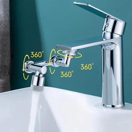 Faucet Aerator 1080 Degree Rotating, Tap Filter with Tap and Shower Modes – image 4