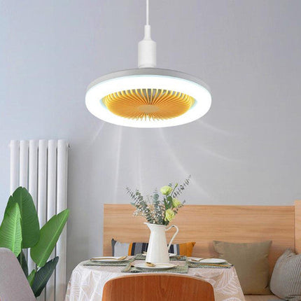 Ceiling Fan with Light, Quiet LED Ceiling Fan with Remote Control for Living Room