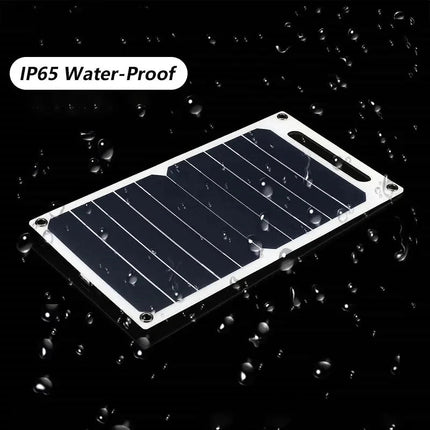 Solar Panel with USB Port, Portable Monocrystalline Solar Panel Charger – image 4