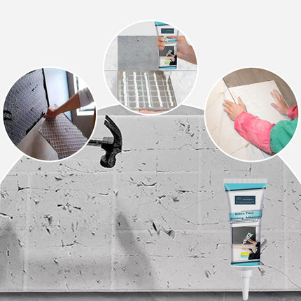 Tile Adhesive for Loose Tiles, Waterproof Tile Repair Glue with 2mm Nozzle – image 6