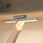 Magnetic Desk Lamp Rechargeable, Touch Lamp with Dimmable LED, Battery Powered Lamp, Desk Light for Home Office