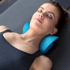 Neck Stretcher, Cervical Traction Device for Neck and Shoulder, Neck Massage Pillow with Nodes, Posture Pillow for Desk