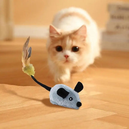 Interactive Cat Toys, Automatic Cat Toy Mouse with Obstacle Avoidance