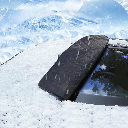 Magnetic Car Snow Cover with Mirror Covers