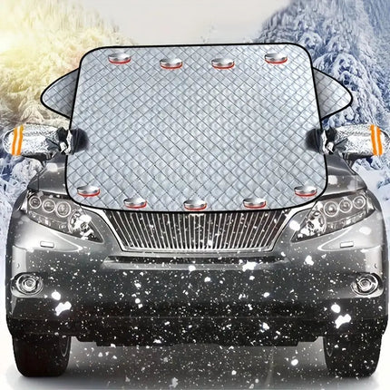 Windshield Cover for Ice and Snow, Car Sun Shade for Summer – image 6