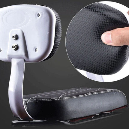 Rear Bike Seat with Backrest PU Leather and Sponge – image 9