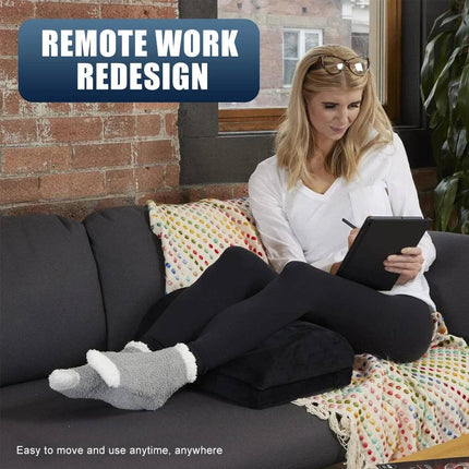 Under Desk Foot Rest, Office Foot Rest Pillow and Leg Rest for Travel – image 7