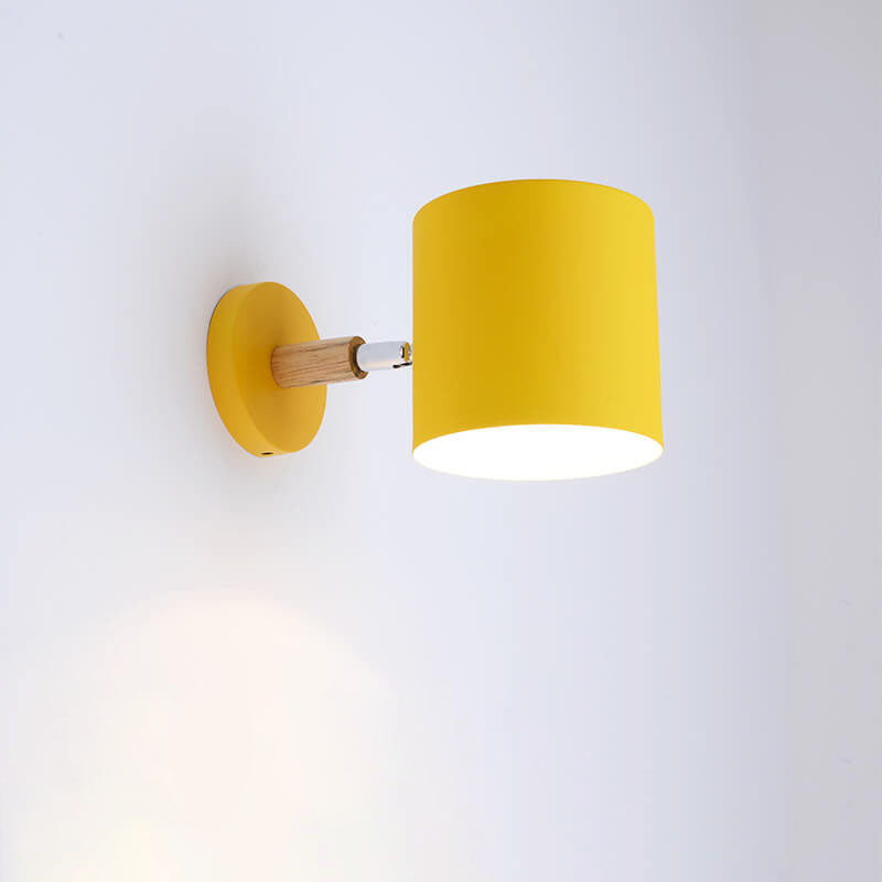 MacaronGlow | Vibrant Modern Rotatable Wall Sconce Lamp 11