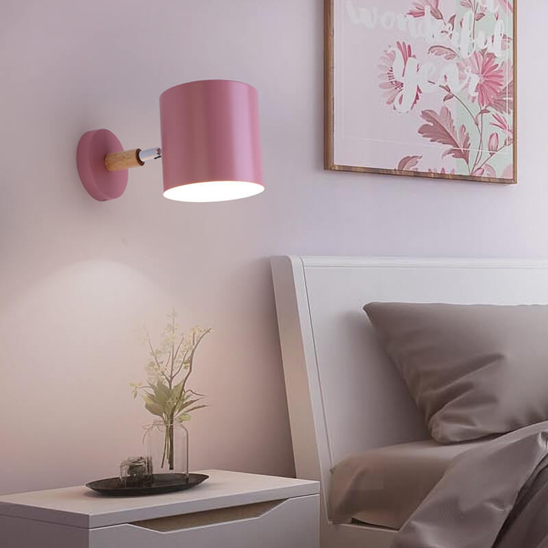 MacaronGlow | Vibrant Modern Rotatable Wall Sconce Lamp 4