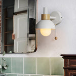 Maco Globe Wall Sconce | Colorful Iron and Glass Design 10