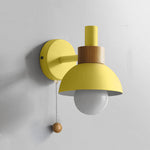 Maco Globe Wall Sconce | Colorful Iron and Glass Design 11