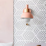 Maco Globe Wall Sconce | Colorful Iron and Glass Design 2