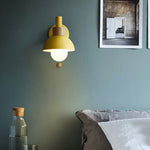 Maco Globe Wall Sconce | Colorful Iron and Glass Design 3