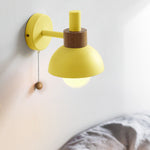 Maco Globe Wall Sconce | Colorful Iron and Glass Design 7