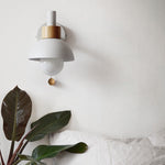 Maco Globe Wall Sconce | Colorful Iron and Glass Design 9
