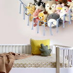 Macrame Toy Storage Hammock with Durable Design | Space-Saving Organizer for Kids' Rooms 1