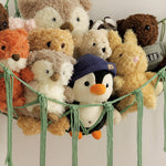 Macrame Toy Storage Hammock with Durable Design | Space-Saving Organizer for Kids' Rooms 12
