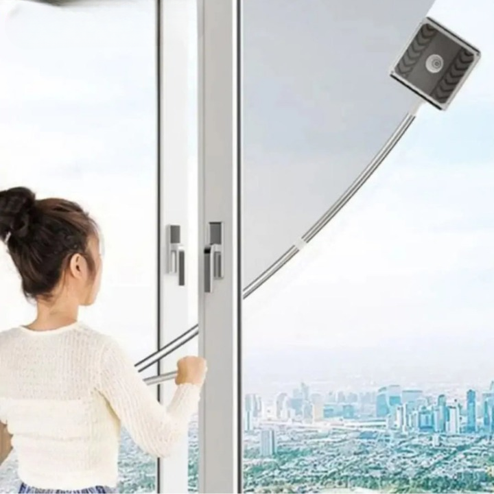 Magnetic Window Cleaner Tool | Dual-Sided Design for Effortless Indoor Cleaning 0