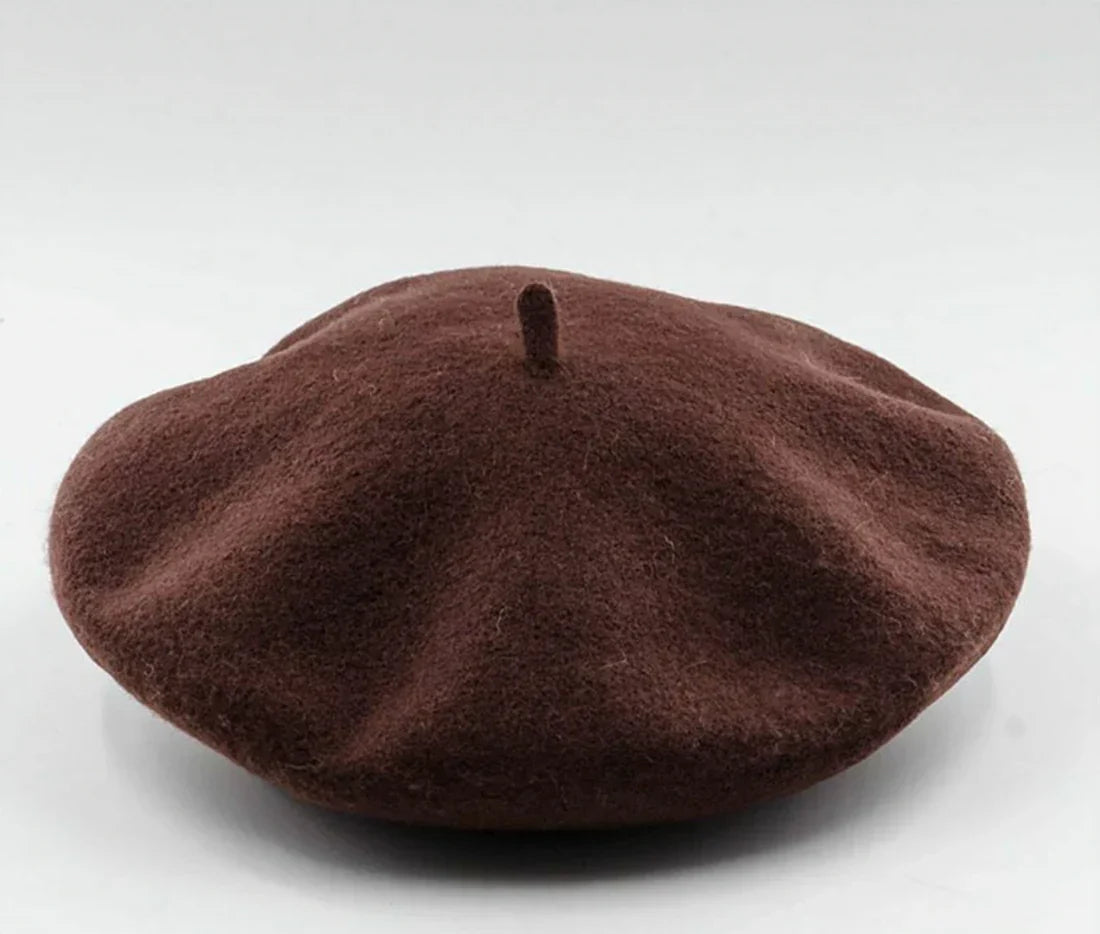 Marlene Collection | Classic Wool Beret Hat with Stretchy Fit | Stylish Accessory for Winter Warmth 10