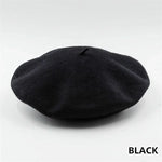 Marlene Collection | Classic Wool Beret Hat with Stretchy Fit | Stylish Accessory for Winter Warmth 2