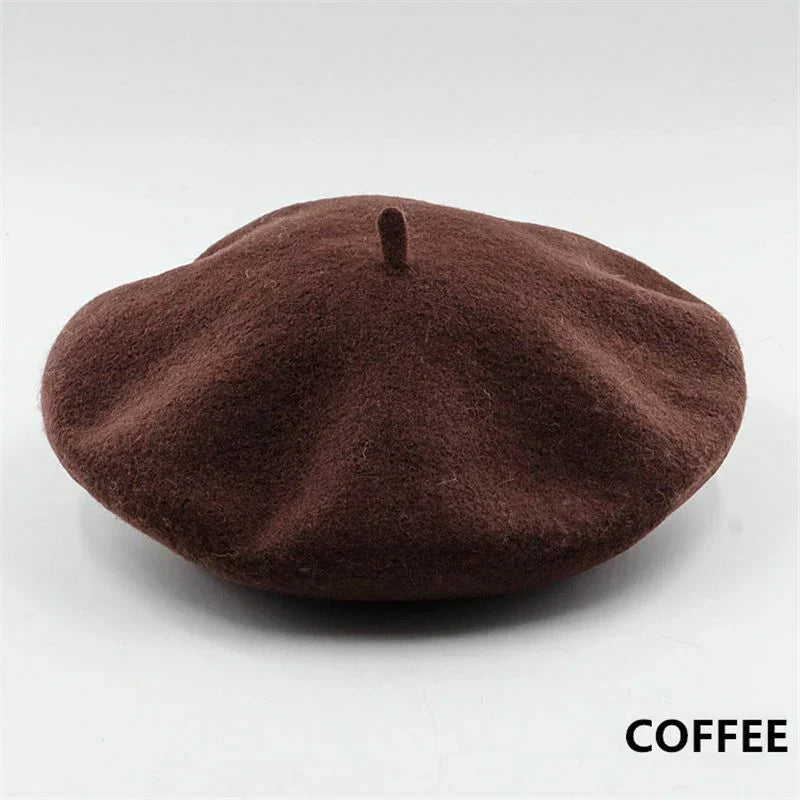Marlene Collection | Classic Wool Beret Hat with Stretchy Fit | Stylish Accessory for Winter Warmth 5