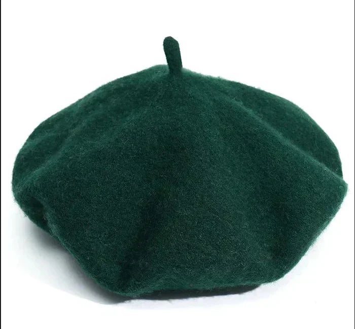 Marlene Collection | Classic Wool Beret Hat with Stretchy Fit | Stylish Accessory for Winter Warmth 6