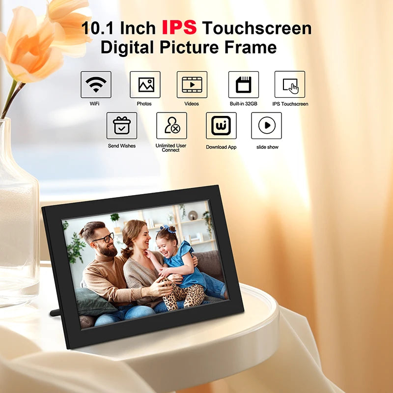 Memora | WiFi Digital Photo Frame with 25.6 cm IPS HD Touchscreen | 32GB Storage for Instant Sharing 5