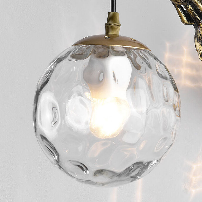 MermaidGlow | Elegant Vintage Rustic Wall Sconce Light Fixture 4