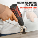 Metal Cutting Adapter | Heavy-Duty Drill Attachment with High-Hardness Blades | Efficient Metal Cutter for Precision Cuts 1