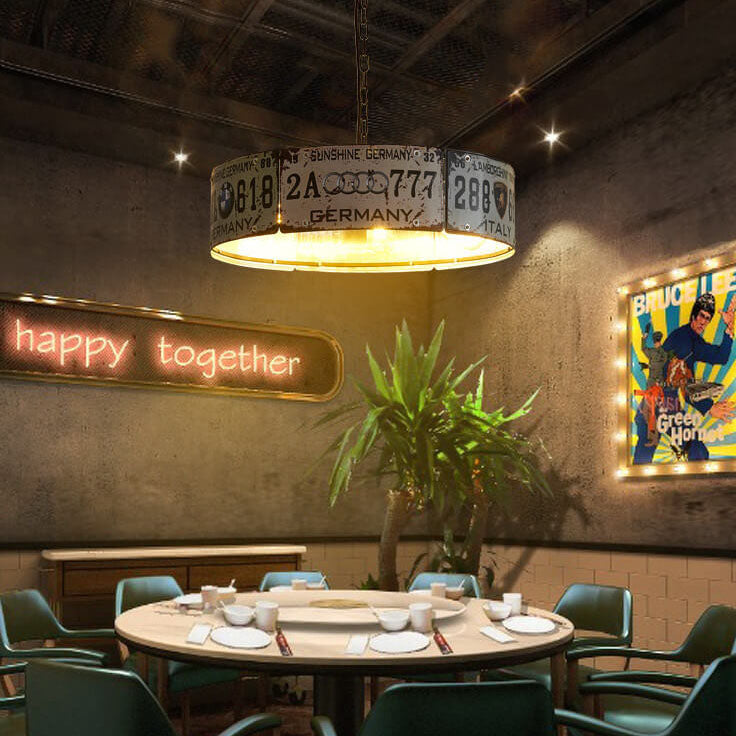 Metallux | Stylish Industrial Square Rectangular Chandelier Light Fixture 0