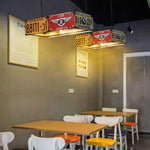 Metallux | Stylish Industrial Square Rectangular Chandelier Light Fixture 3