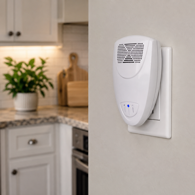 Mice Deterrent Plug In, Ultrasonic Pest Repeller for Mice, Rats, Roaches, Fleas and Mosquitoes, Wall Outlet, 800 Sq Ft