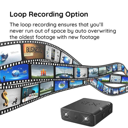 Small Body Camera, Portable WiFi Camera with Loop Recording – image 5