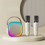 Mini Karaoke Machine | Bluetooth Speaker with Wireless Microphones | Portable Fun for Kids and Families 5