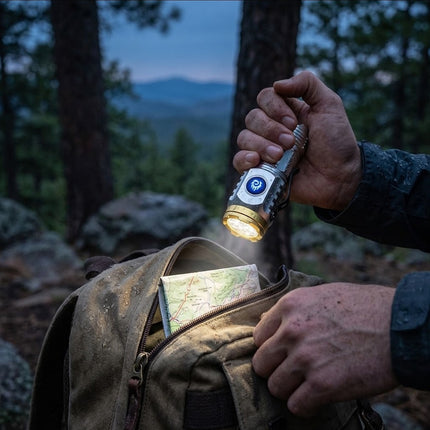 Rechargeable Flashlight for Camping, Mini Waterproof Pocket Flashlight