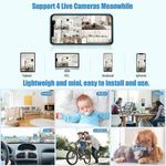Mini Wireless Camera | 1080P HD Wifi Security Camera with Night Vision | Compact Design for Real-Time Child Monitoring 4