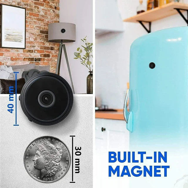 Mini Wireless Camera | 1080P HD Wifi Security Camera with Night Vision | Compact Design for Real-Time Child Monitoring 5