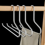 Minimalist Metal Hangers with Non-Slip Coating | Set of 5 for Stylish Closet Organization 2