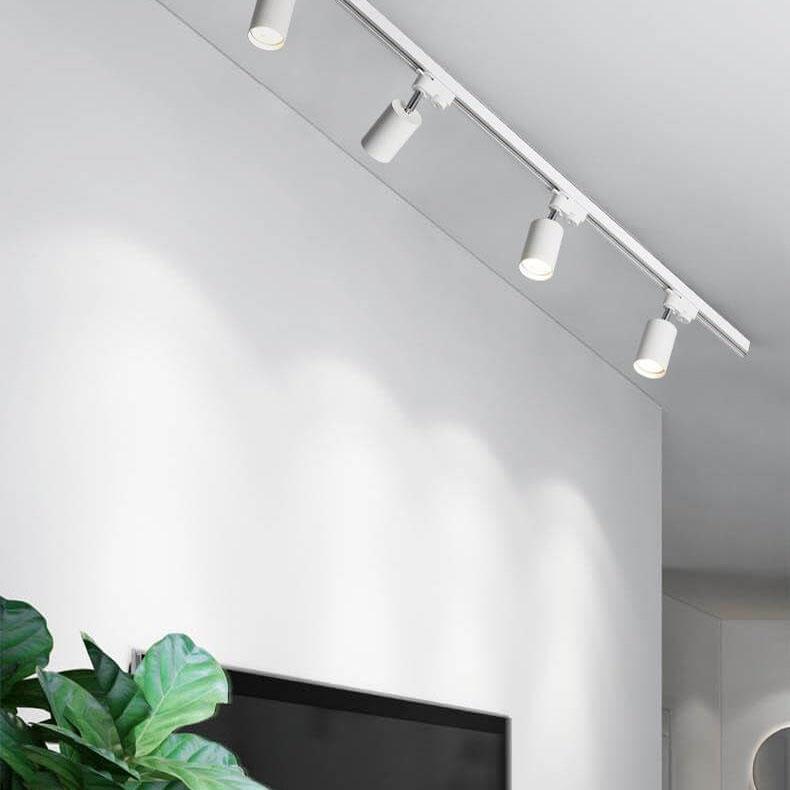 Mira Track Lighting | LED Modern Fixture, Black Design 11
