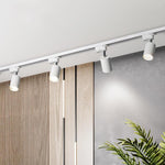 Mira Track Lighting | LED Modern Fixture, Black Design 3