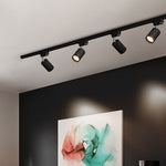 Mira Track Lighting | LED Modern Fixture, Black Design 9