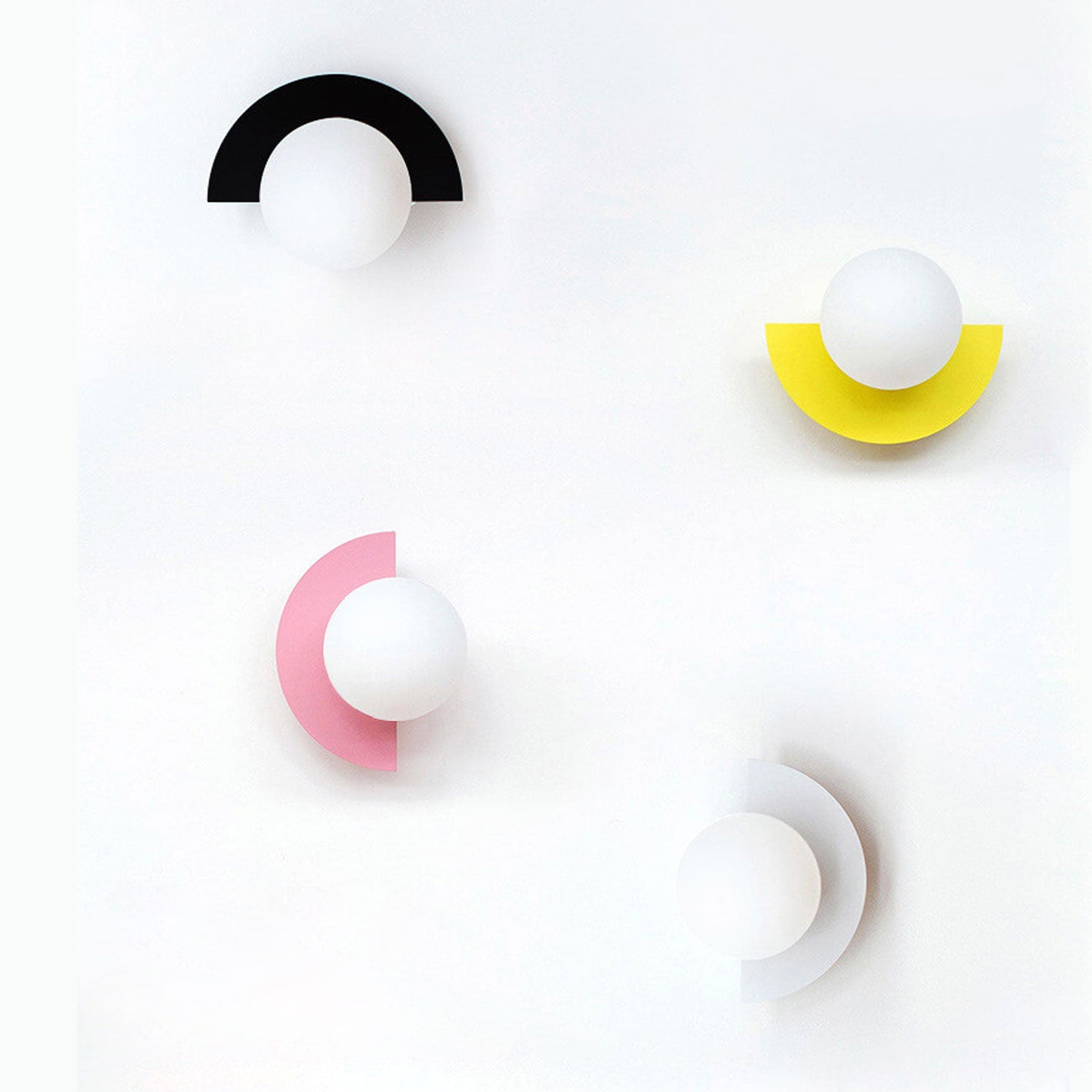 Mira Wall Sconce | Colorful Glass, Modern Minimalist Design 10