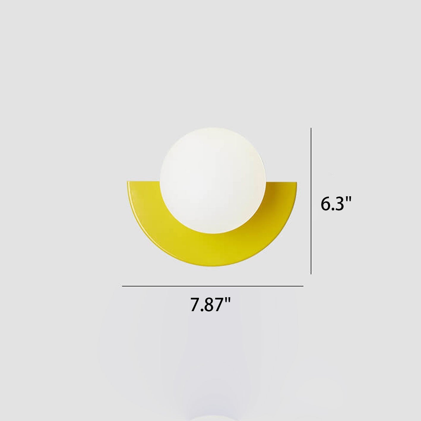 Mira Wall Sconce | Colorful Glass, Modern Minimalist Design 11