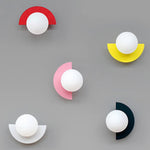 Mira Wall Sconce | Colorful Glass, Modern Minimalist Design 12