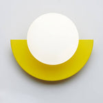 Mira Wall Sconce | Colorful Glass, Modern Minimalist Design 4