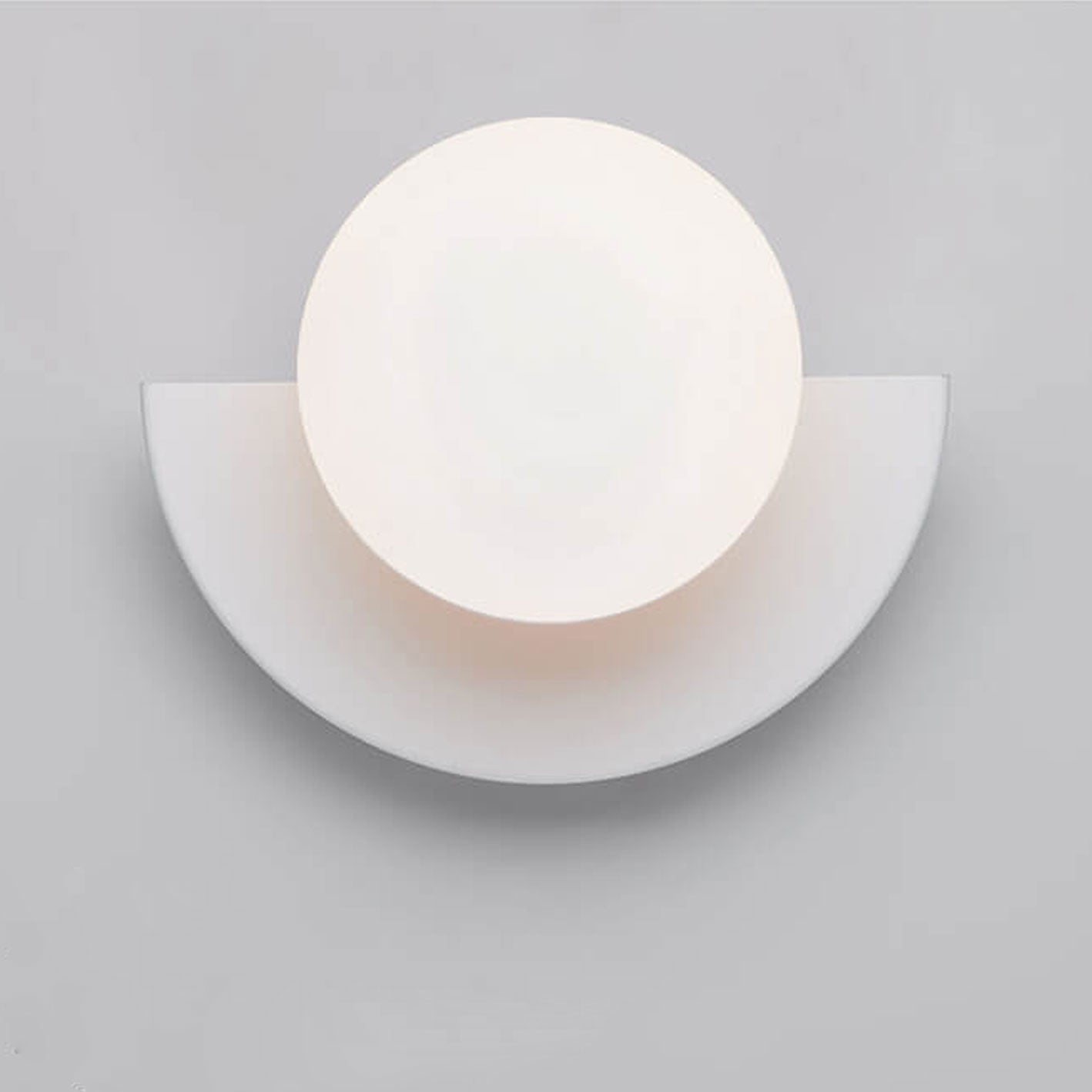 Mira Wall Sconce | Colorful Glass, Modern Minimalist Design 7